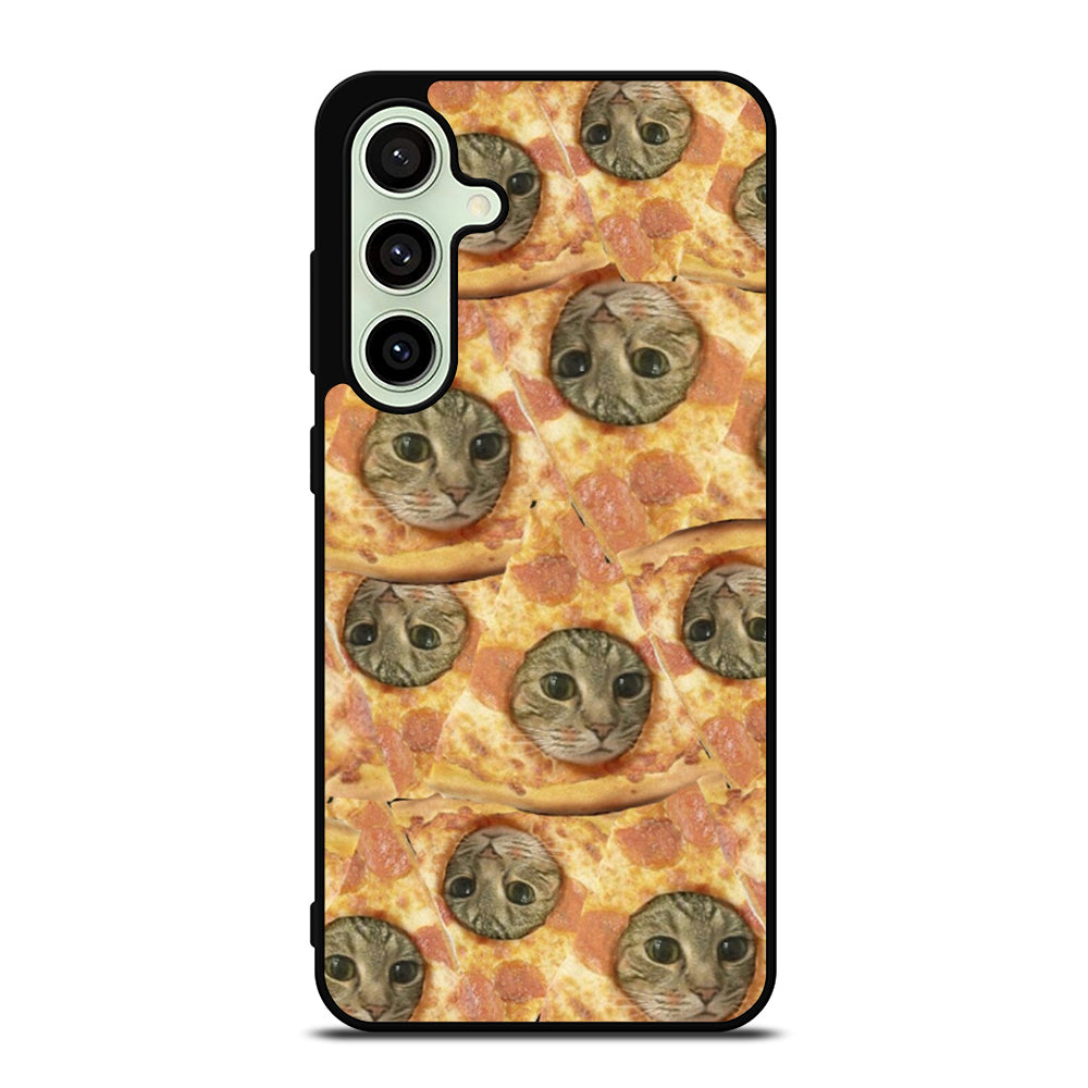 PIZZA CAT PATTERN Samsung Galaxy S24 FE Case Cover