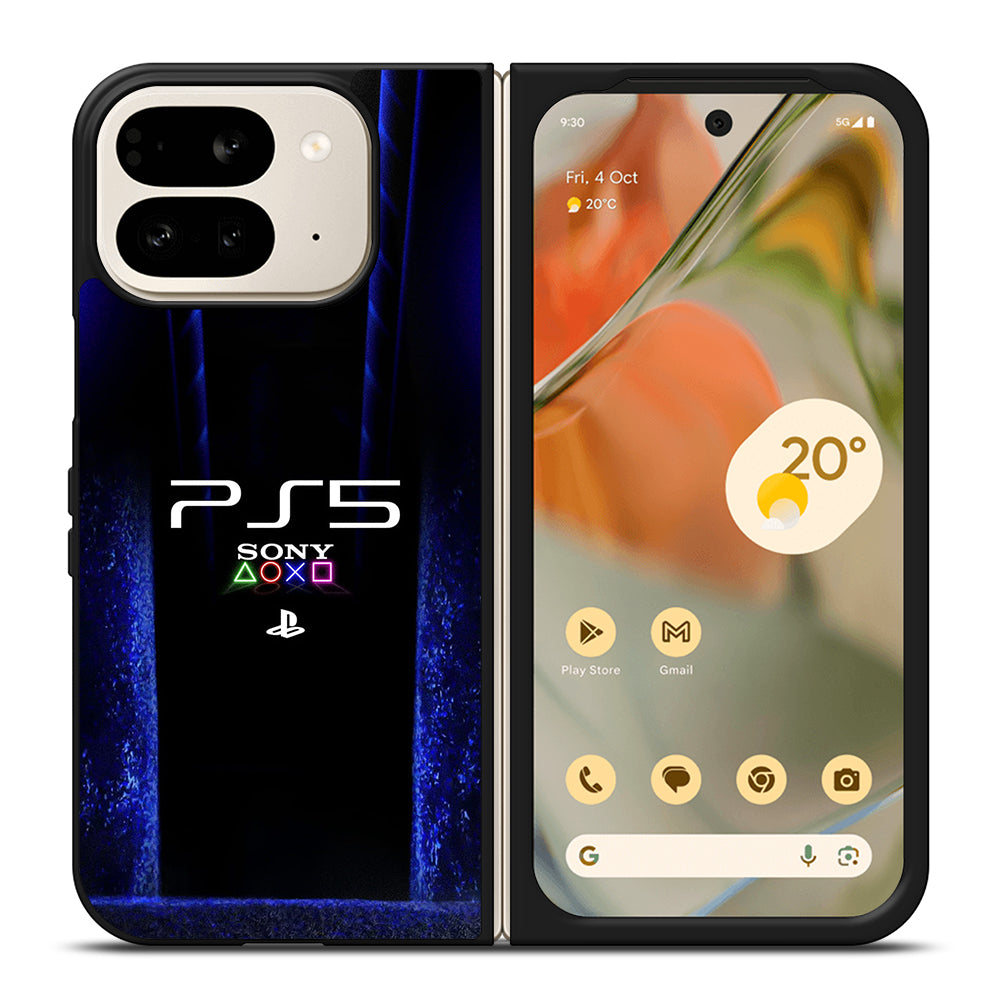 PLAYSTATION 5 PS5 LOGO Google Pixel 9 Pro Fold Case Cover