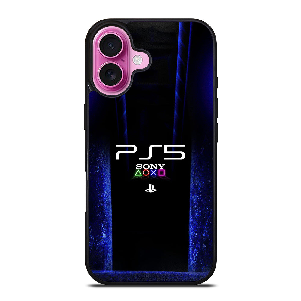 PLAYSTATION 5 PS5 LOGO iPhone 16 Plus Case Cover