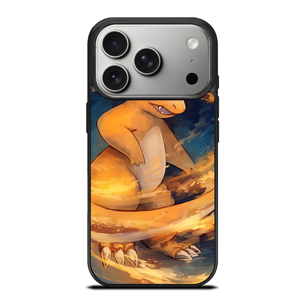 POKEMON ANIME CHARMANDER ART iPhone 17 Pro Case Cover