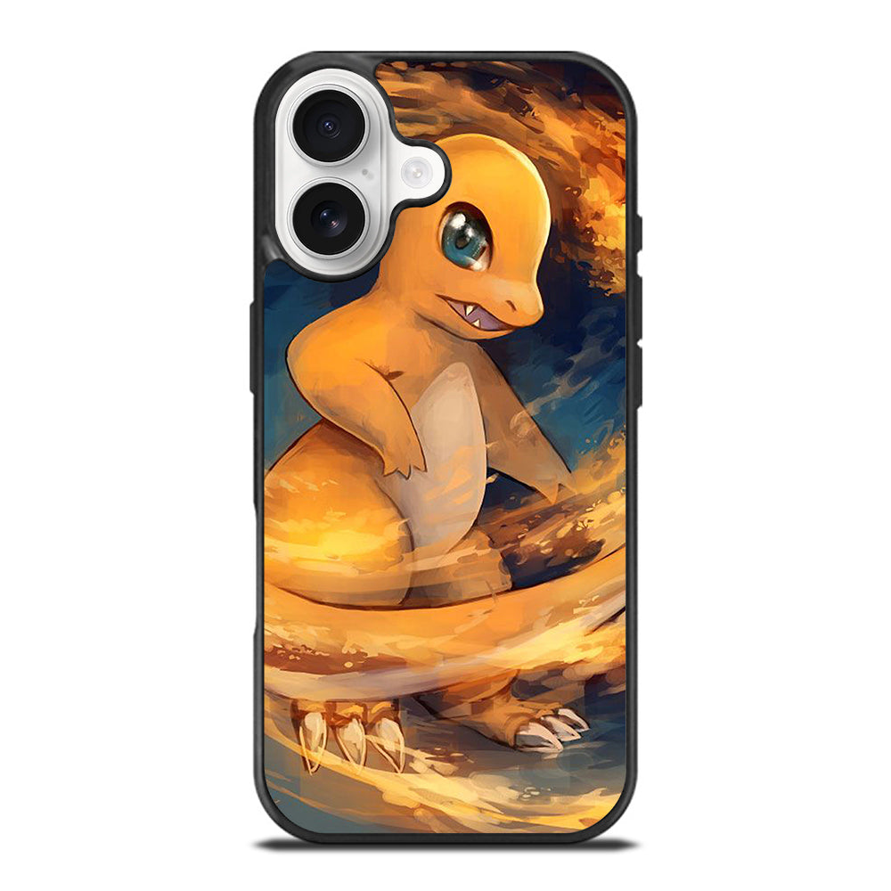 POKEMON ANIME CHARMANDER ART iPhone 17 Case Cover