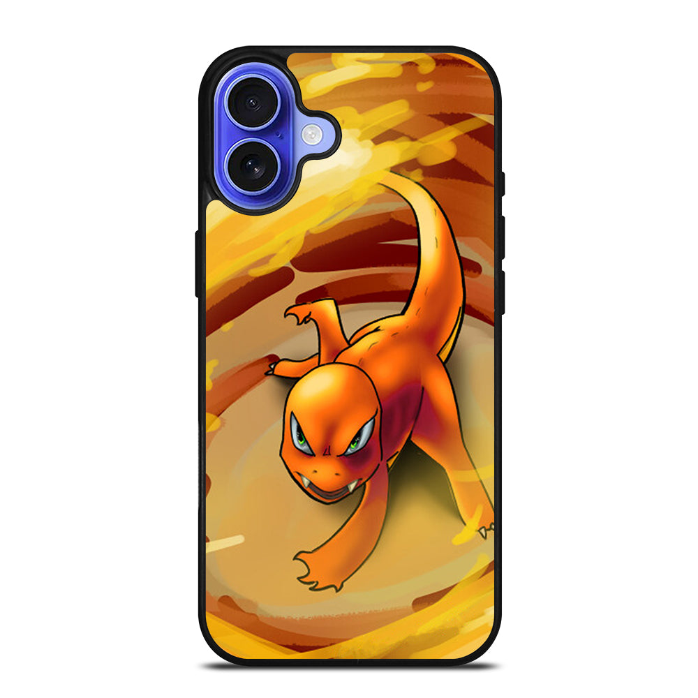 POKEMON CHARMANDER CARTOON 1 iPhone 16 Case Cover