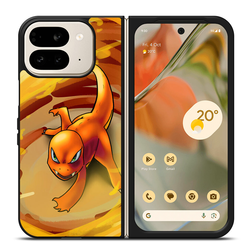 POKEMON CHARMANDER CARTOON 1 Google Pixel 9 Pro Fold Case Cover