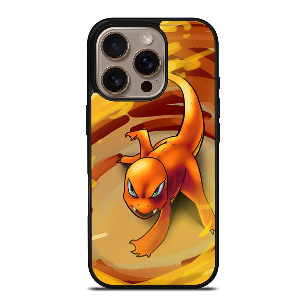 POKEMON CHARMANDER CARTOON 1 iPhone 16 Pro Case Cover