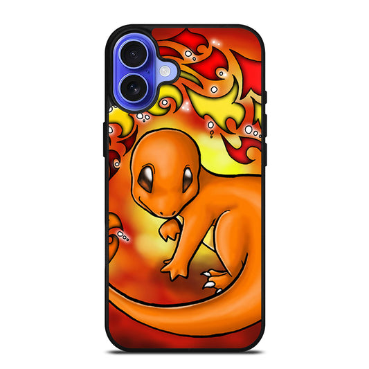 POKEMON CHARMANDER CARTOON 2 iPhone 16 Case Cover