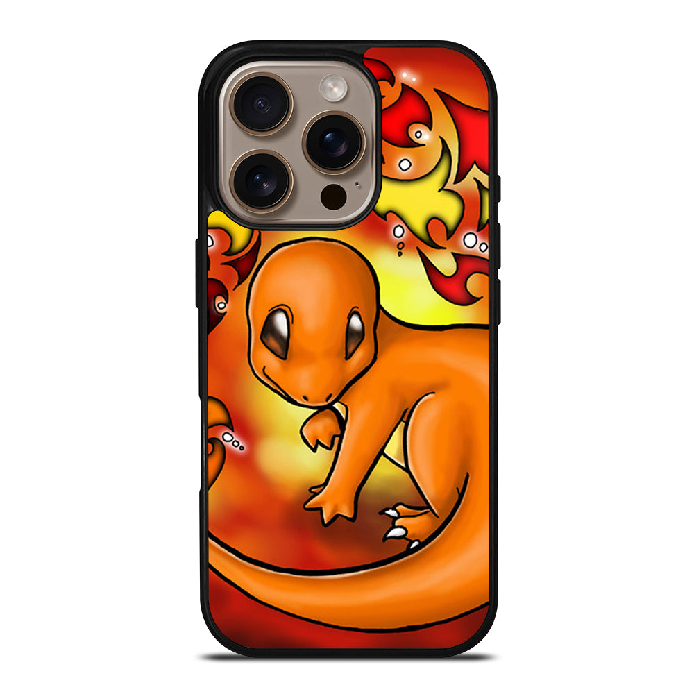 POKEMON CHARMANDER CARTOON 2 iPhone 16 Pro Case Cover