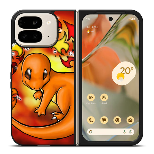 POKEMON CHARMANDER CARTOON 2 Google Pixel 9 Pro Fold Case Cover