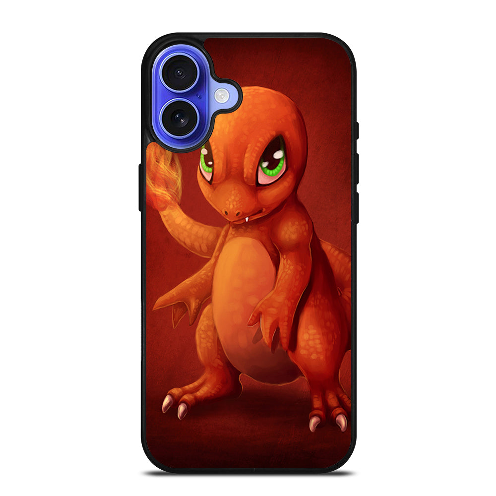 POKEMON CHARMANDER CARTOON 3 iPhone 16 Case Cover