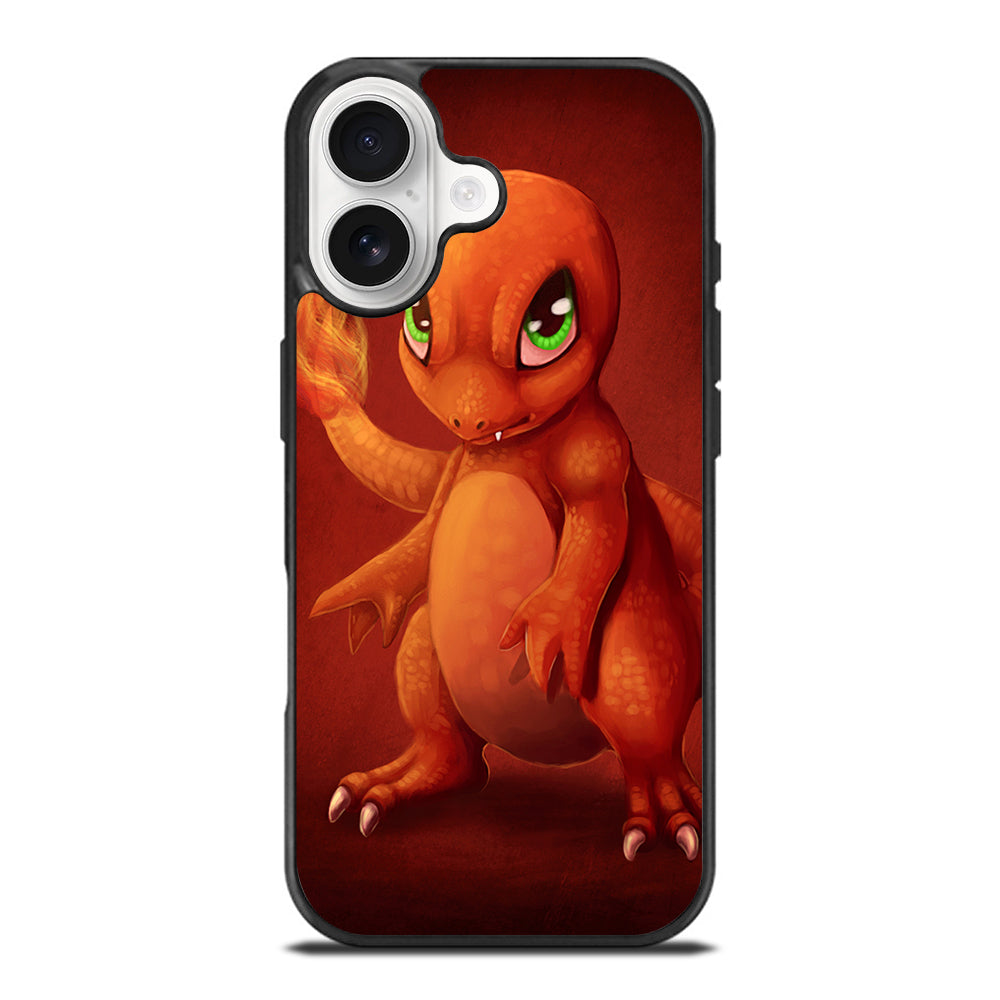 POKEMON CHARMANDER CARTOON 3 iPhone 17 Case Cover