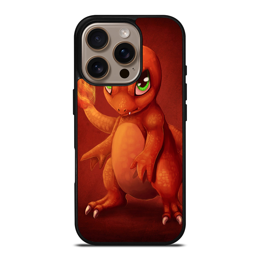 POKEMON CHARMANDER CARTOON 3 iPhone 16 Pro Case Cover