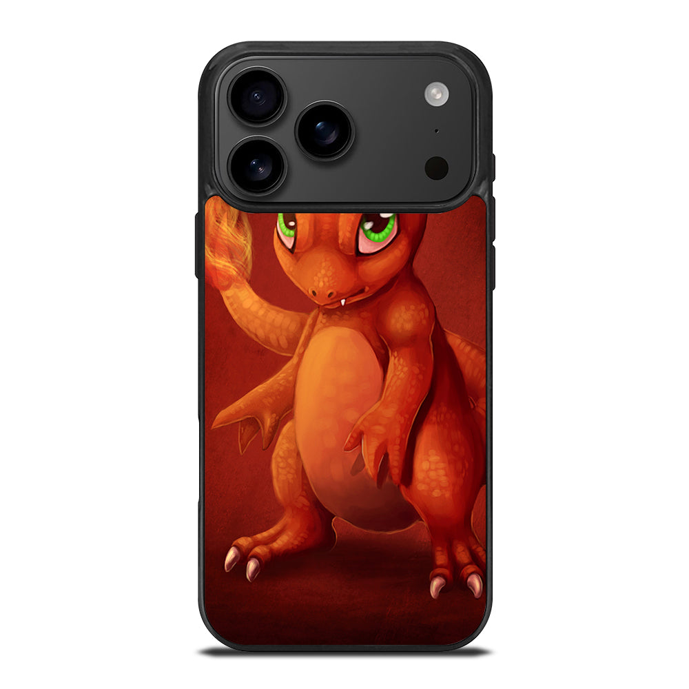 POKEMON CHARMANDER CARTOON 3 iPhone 17 Pro Max Case Cover