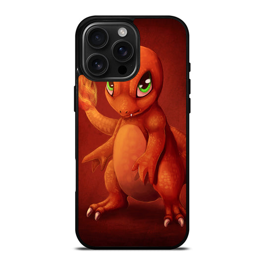 POKEMON CHARMANDER CARTOON 3 iPhone 16 Pro Max Case Cover