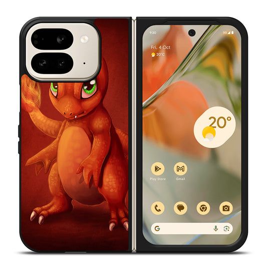 POKEMON CHARMANDER CARTOON 3 Google Pixel 9 Pro Fold Case Cover