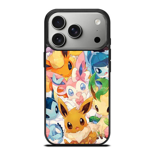 POKEMON EEVEE ALL EVOLUTION 1 iPhone 17 Pro Case Cover