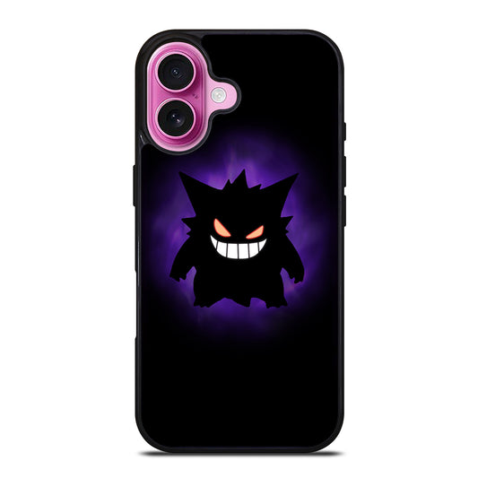 POKEMON GENGAR SHADOW iPhone 16 Plus Case Cover