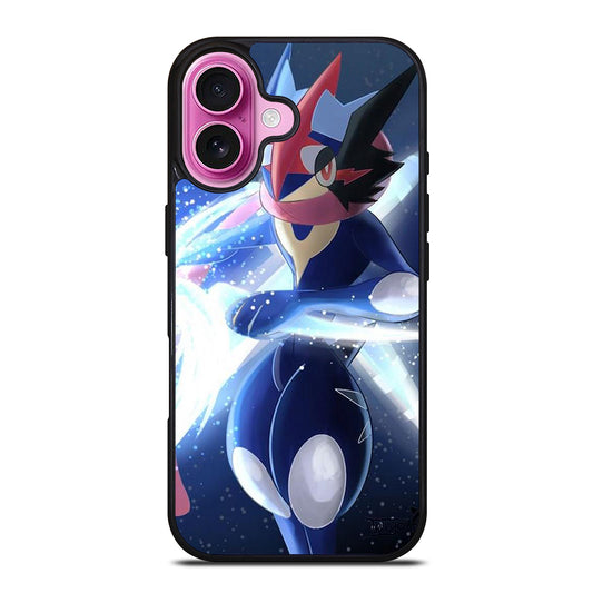 POKEMON GRENINJA WATER SHURIKEN iPhone 16 Plus Case Cover
