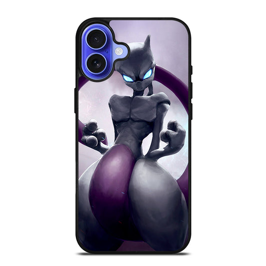 POKEMON MEWTWO ART iPhone 16 Case Cover