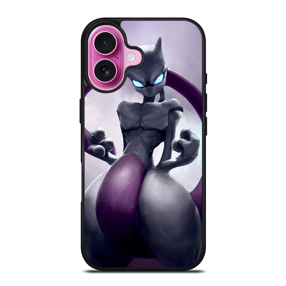 POKEMON MEWTWO ART iPhone 16 Plus Case Cover