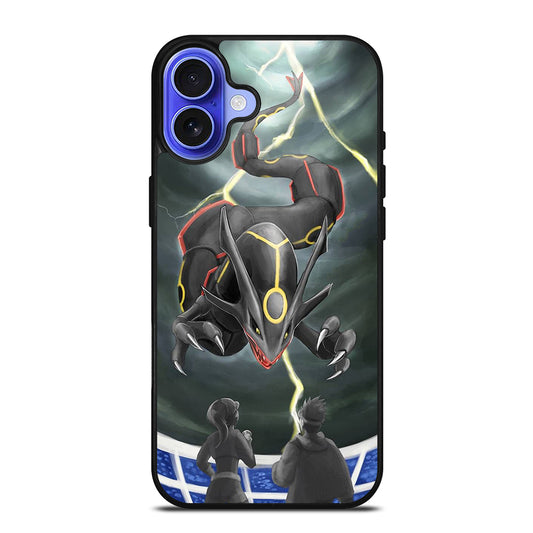 POKEMON SHINY RAYQUAZA ART iPhone 16 Case Cover