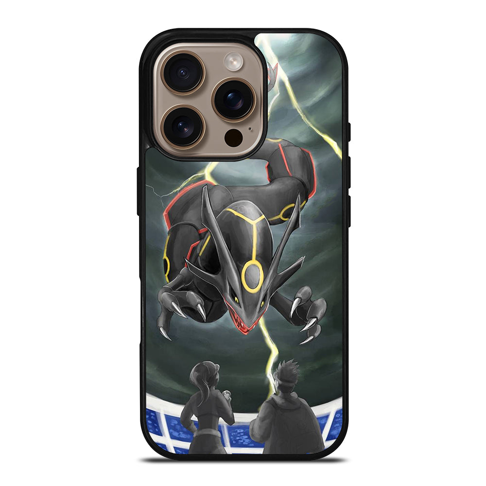 POKEMON SHINY RAYQUAZA ART iPhone 16 Pro Case Cover