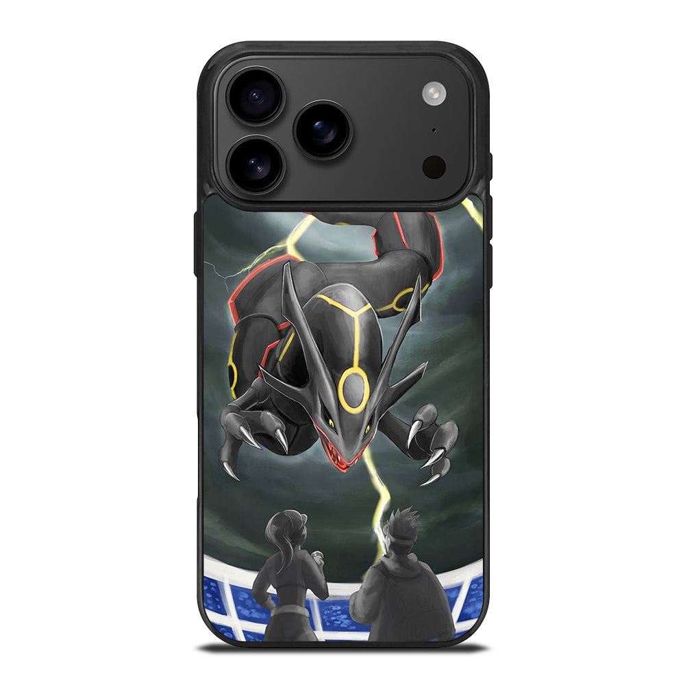 POKEMON SHINY RAYQUAZA ART iPhone 17 Pro Max Case Cover