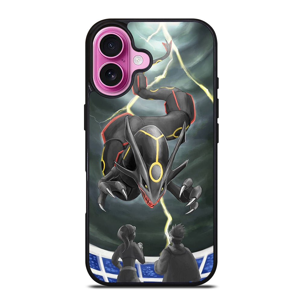 POKEMON SHINY RAYQUAZA ART iPhone 16 Plus Case Cover