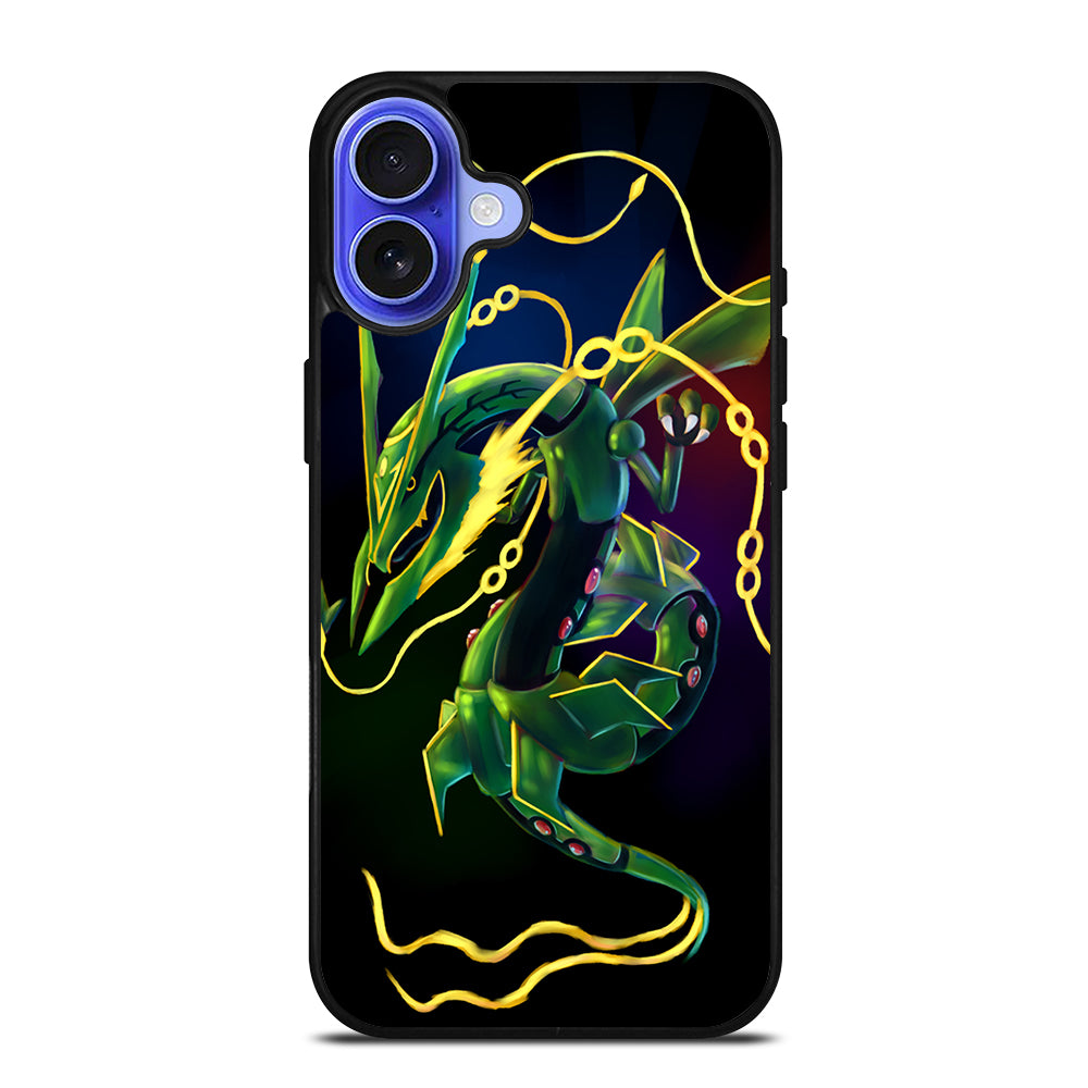 POKEMON SHINY RAYQUAZA DRAGON iPhone 16 Case Cover