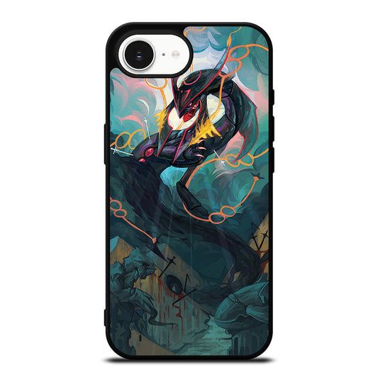 POKEMON SHINY RAYQUAZA DRAGON ART iPhone 16e Case Cover
