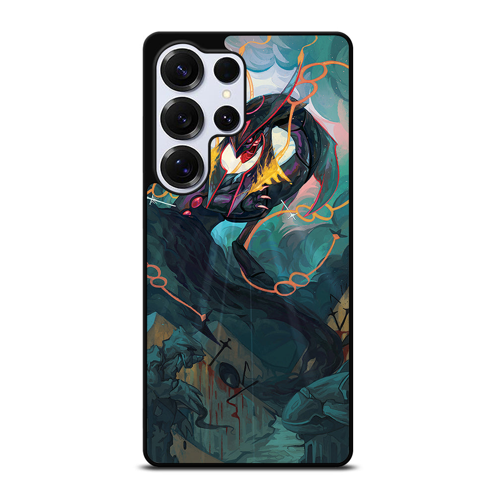 POKEMON SHINY RAYQUAZA DRAGON ART Samsung Galaxy S26 Ultra Case Cover