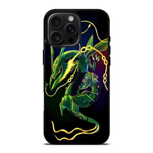 POKEMON SHINY RAYQUAZA DRAGON iPhone 16 Pro Max Case Cover