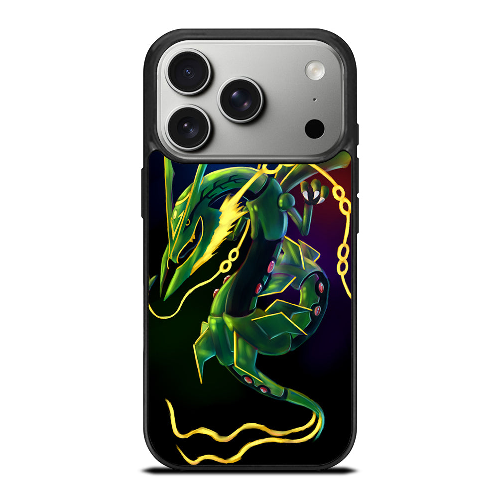 POKEMON SHINY RAYQUAZA DRAGON iPhone 17 Pro Case Cover