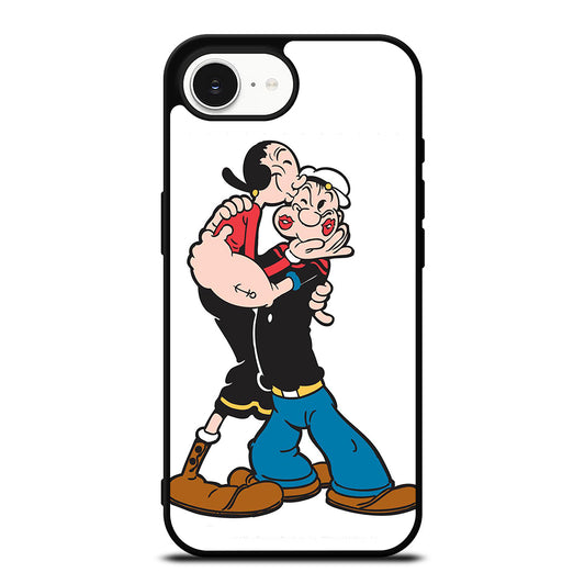 POPEYE AND OLIVE CARTOON 2 iPhone 16e Case Cover