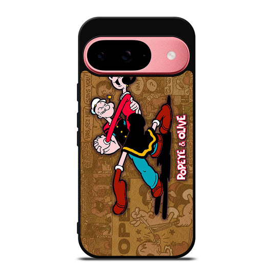 POPEYE AND OLIVE CARTOON Google Pixel 9 Case Cover