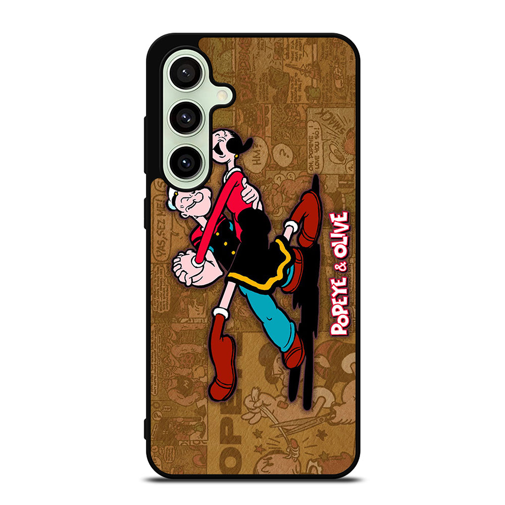 POPEYE AND OLIVE CARTOON Samsung Galaxy S24 FE Case Cover