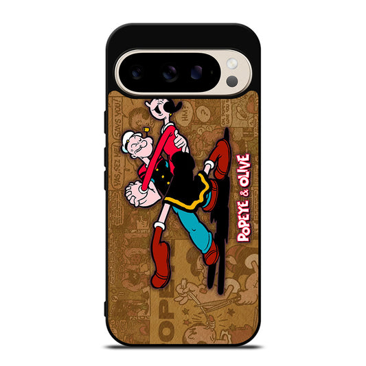 POPEYE AND OLIVE CARTOON Google Pixel 9 Pro Case Cover