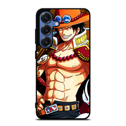 PORTGAS D ACE ONE PIECE ANIME Samsung Galaxy S25 Case Cover