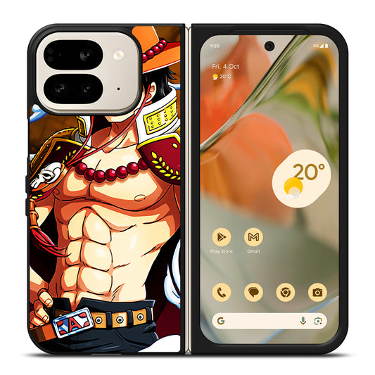 PORTGAS D ACE ONE PIECE ANIME Google Pixel 9 Pro Fold Case Cover