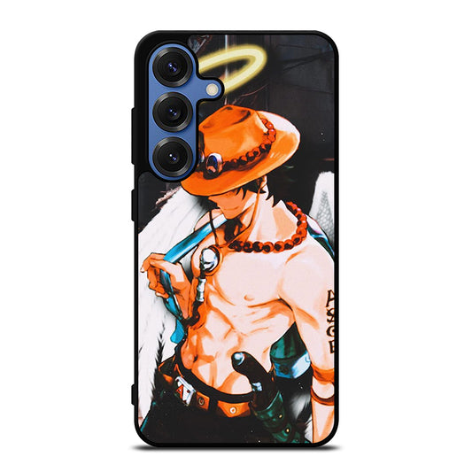 PORTGAS D ACE R.I.P ONE PIECE Samsung Galaxy S25 Case Cover
