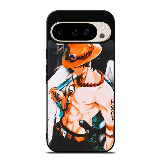 PORTGAS D ACE R.I.P ONE PIECE Google Pixel 9 Pro Case Cover