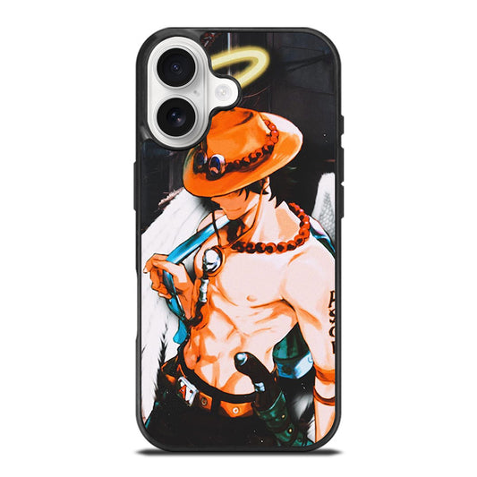 PORTGAS D ACE R.I.P ONE PIECE iPhone 17 Case Cover