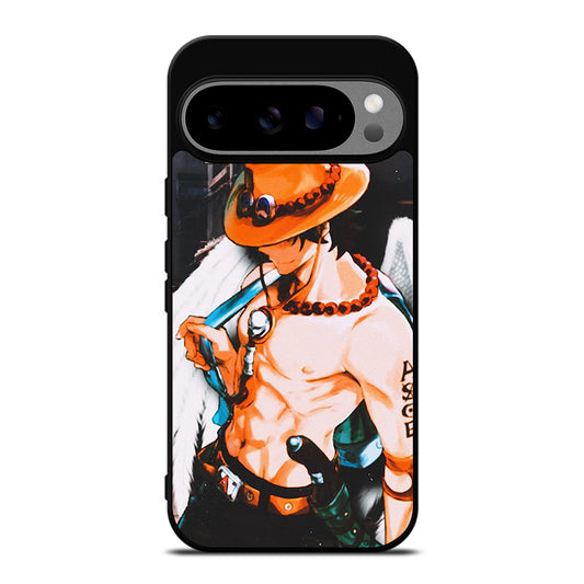 PORTGAS D ACE R.I.P ONE PIECE Google Pixel 9 Pro XL Case Cover