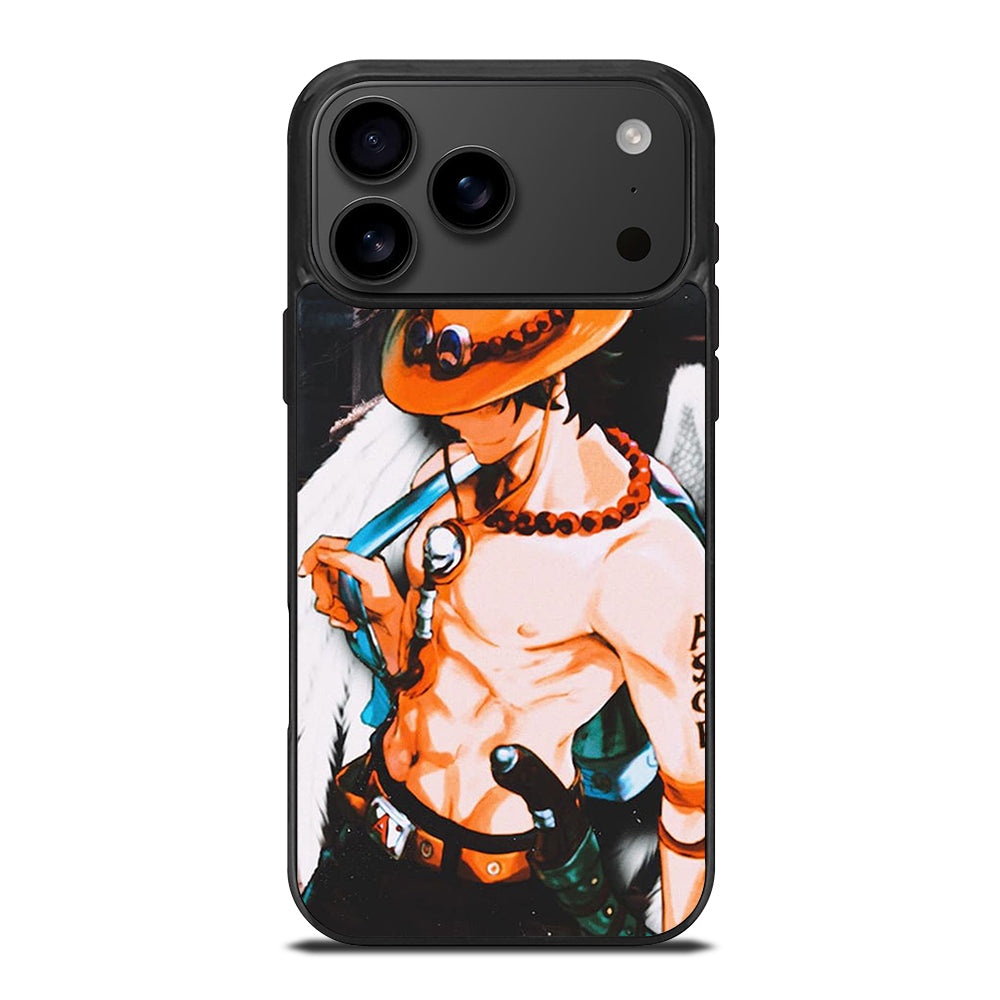 PORTGAS D ACE R.I.P ONE PIECE iPhone 17 Pro Max Case Cover