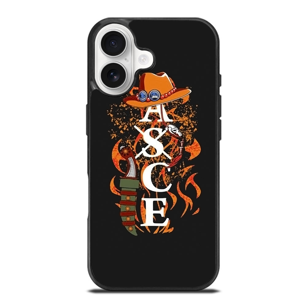 PORTGAS D ACE TATTOO ONE PIECE iPhone 17 Case Cover