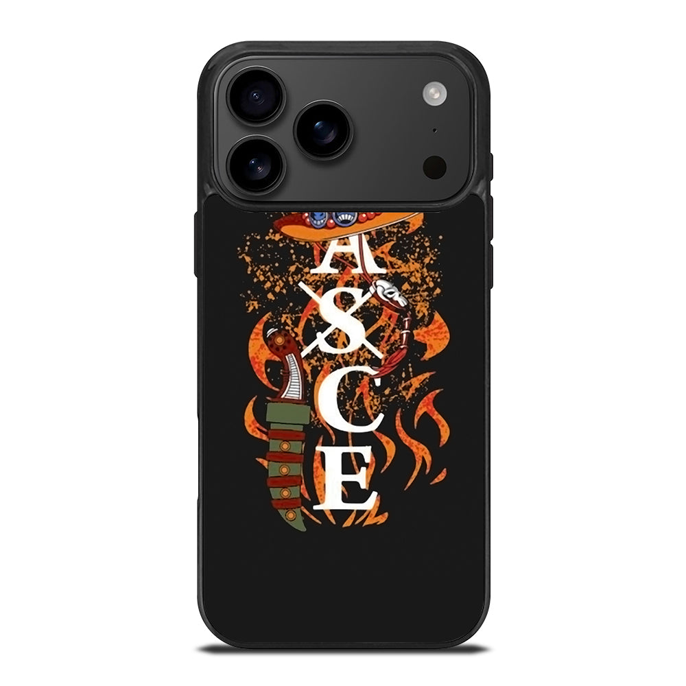 PORTGAS D ACE TATTOO ONE PIECE iPhone 17 Pro Max Case Cover