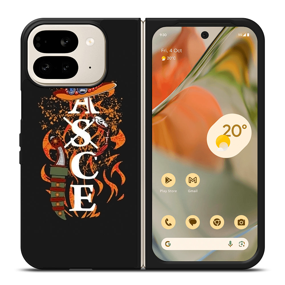 PORTGAS D ACE TATTOO ONE PIECE Google Pixel 9 Pro Fold Case Cover