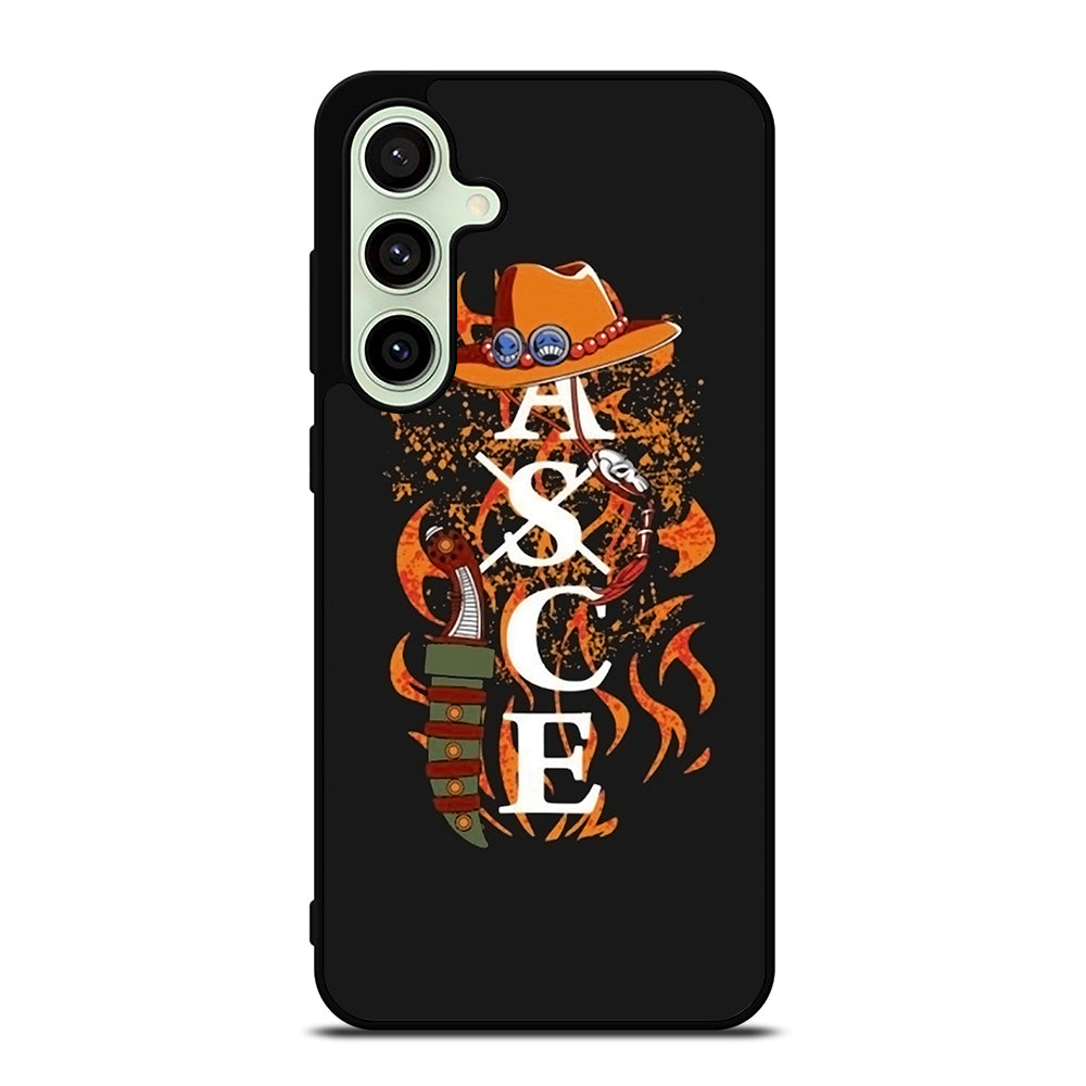 PORTGAS D ACE TATTOO ONE PIECE Samsung Galaxy S24 FE Case Cover