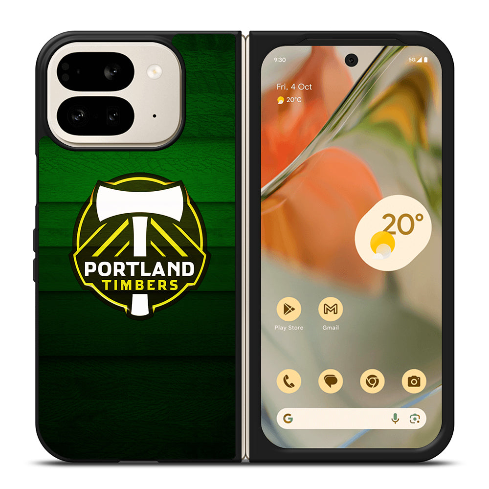 PORTLAND TIMBERS WOODEN LOGO Google Pixel 9 Pro Fold Case Cover