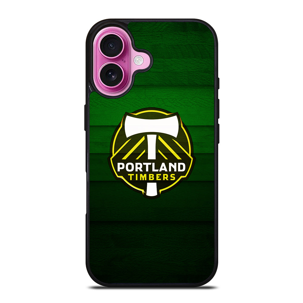 PORTLAND TIMBERS WOODEN LOGO iPhone 16 Plus Case Cover