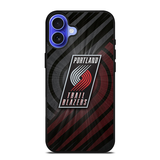 PORTLAND TRAIL BLAZERS NBA NASKETBALL iPhone 16 Case Cover