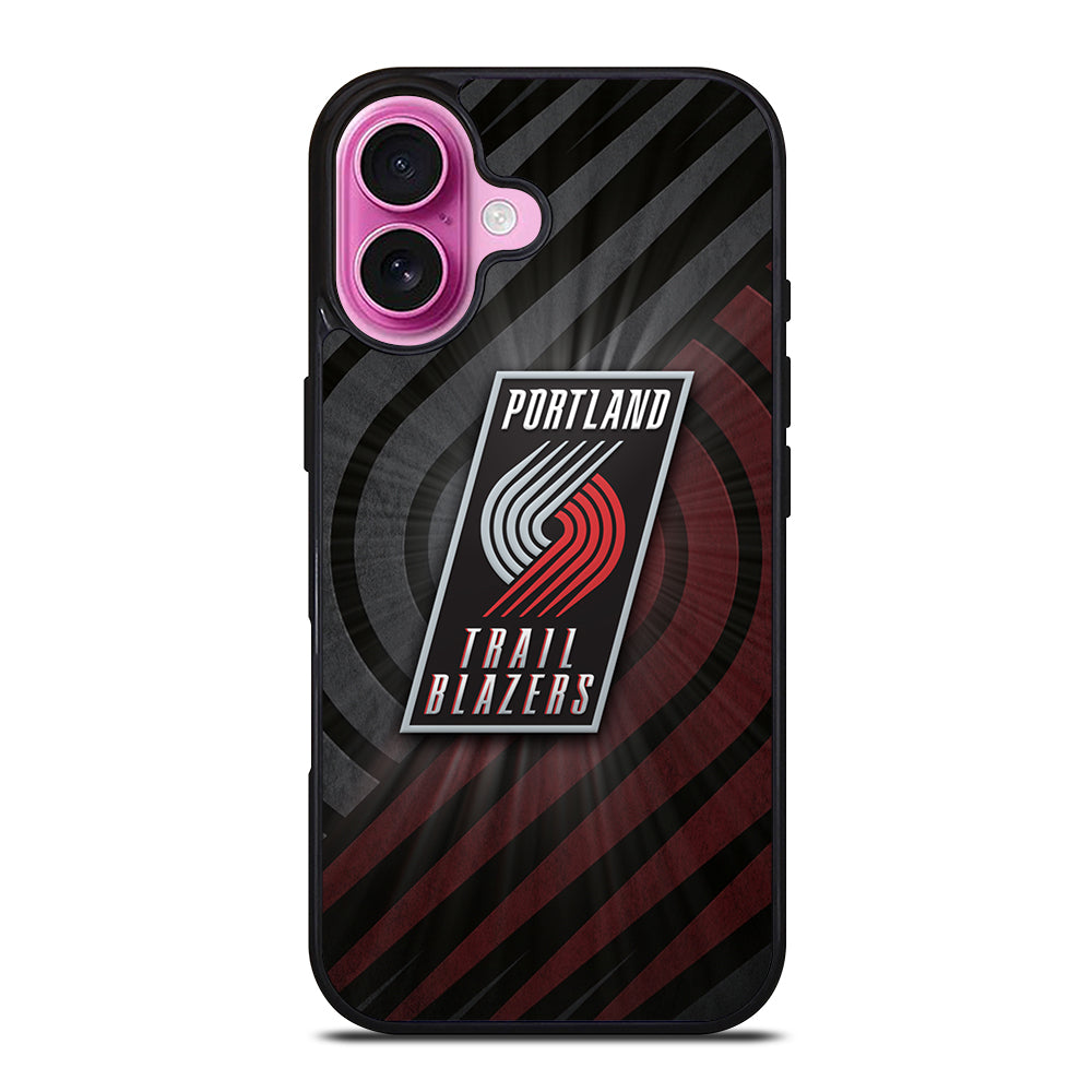 PORTLAND TRAIL BLAZERS NBA NASKETBALL iPhone 16 Plus Case Cover